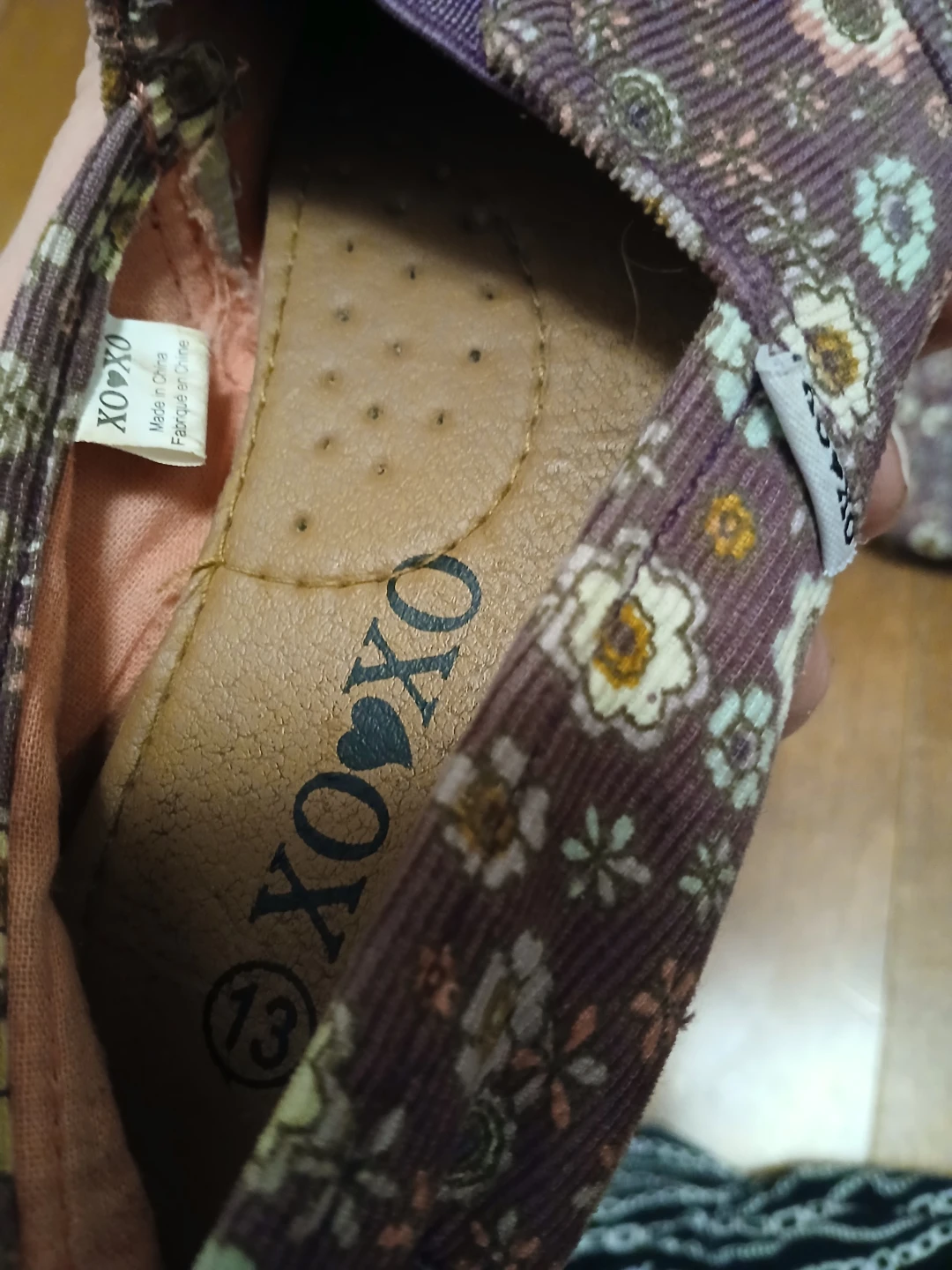 XOXO Floral kids Flats Size 13 - photo 2