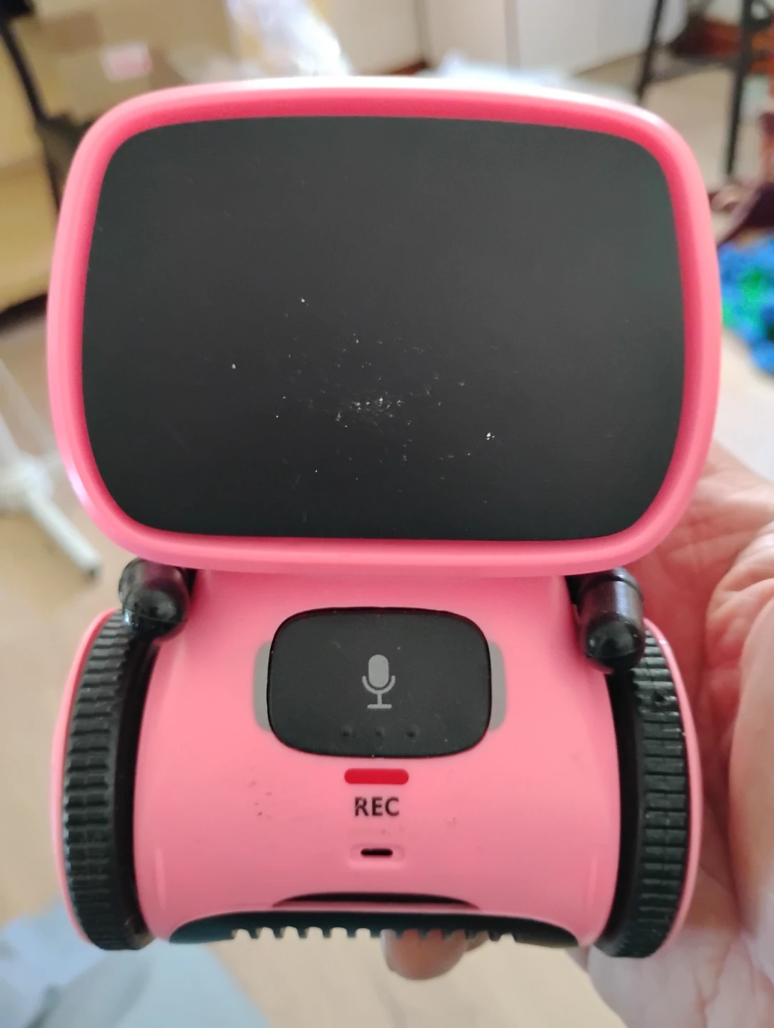 AT-ROBOT Pink Toy Robot