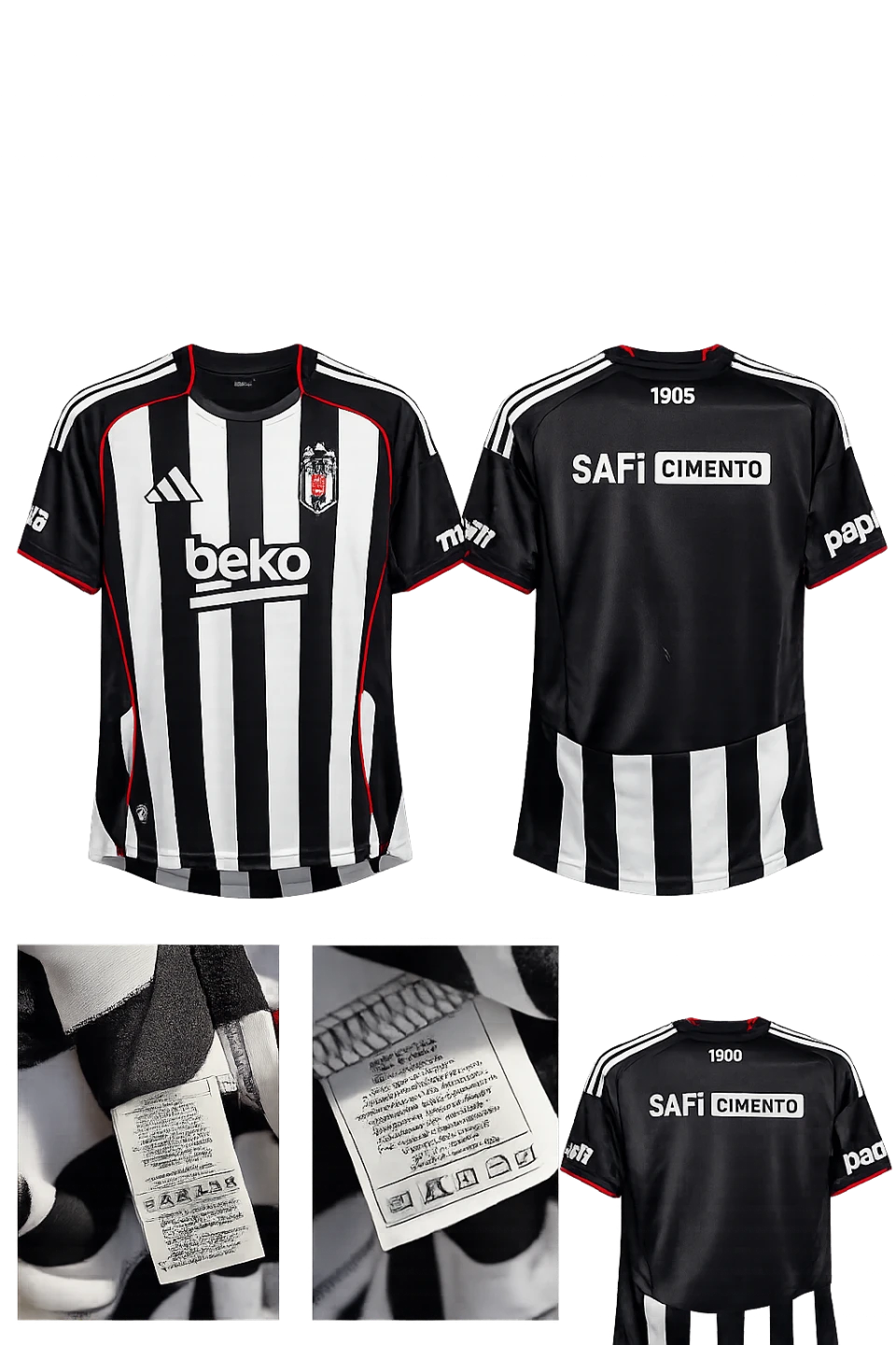 Adidas Beşiktaş JK 2014/15 Home Jersey - photo 4