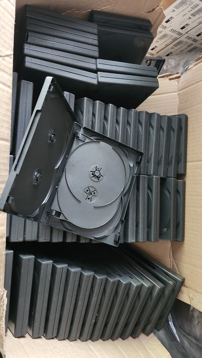 Black DVD Cases