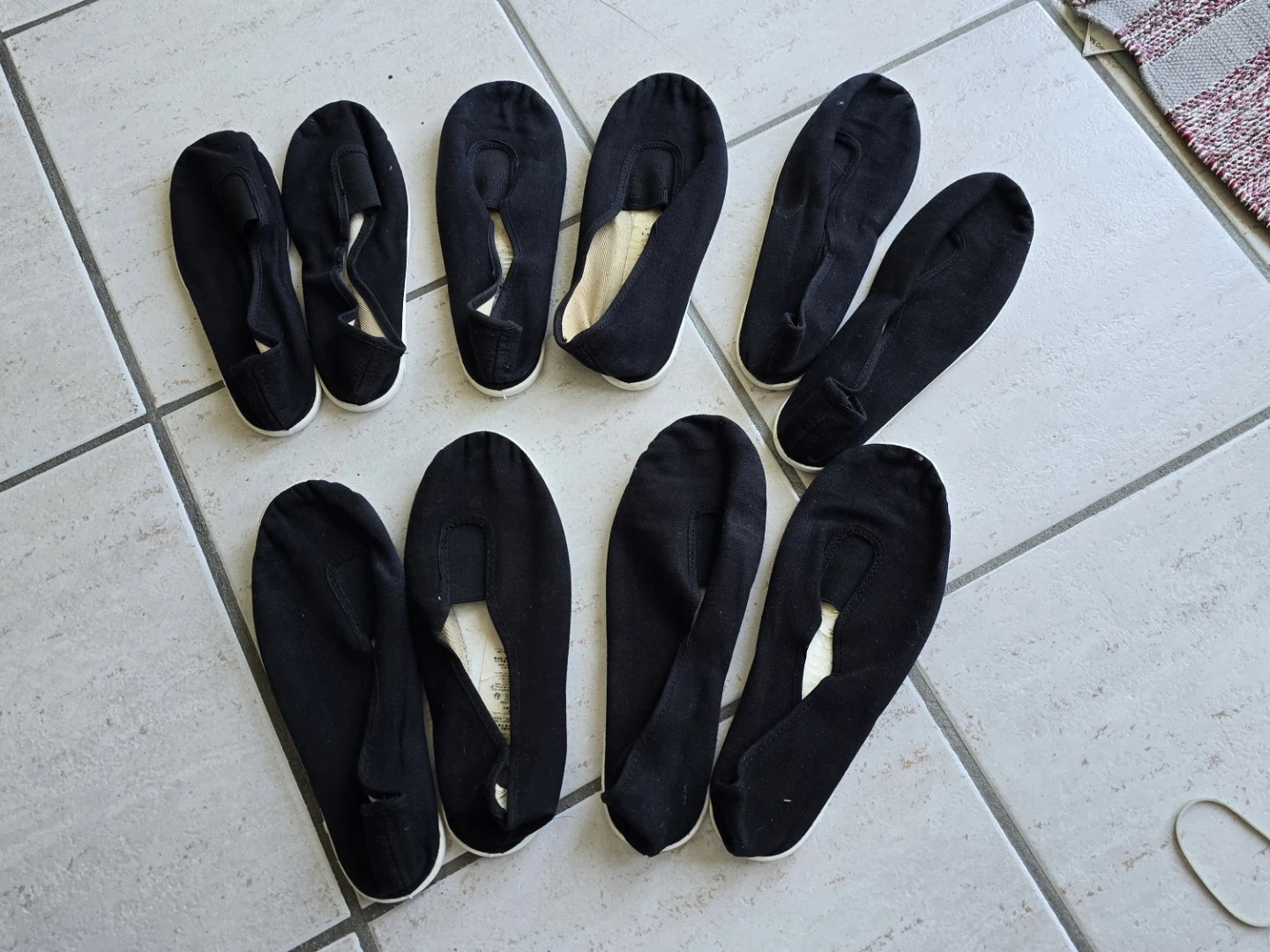 Decathlon Black Dance Shoes Kids Youth