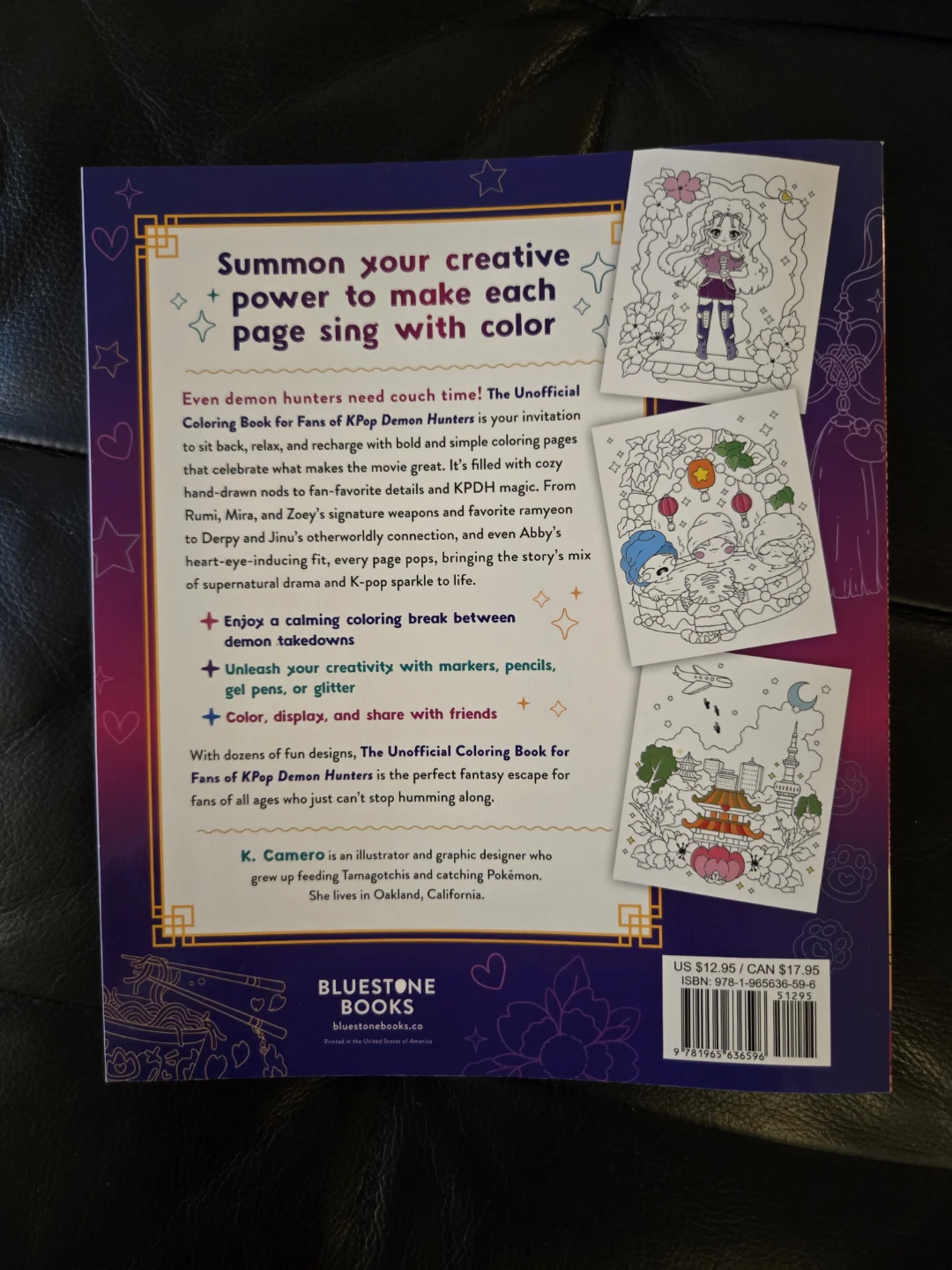 The Unofficial Coloring Book for Fans of KPOP Demon Hunters - photo 2