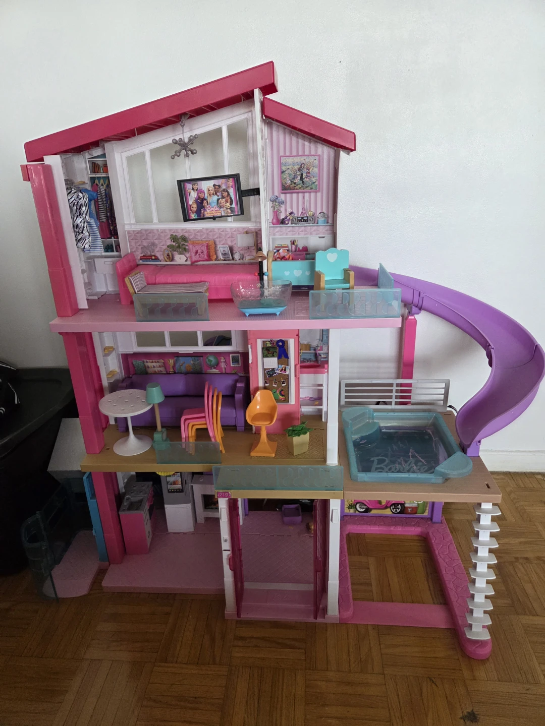 Barbie Dreamhouse Dollhouse with Furniture and Accessories