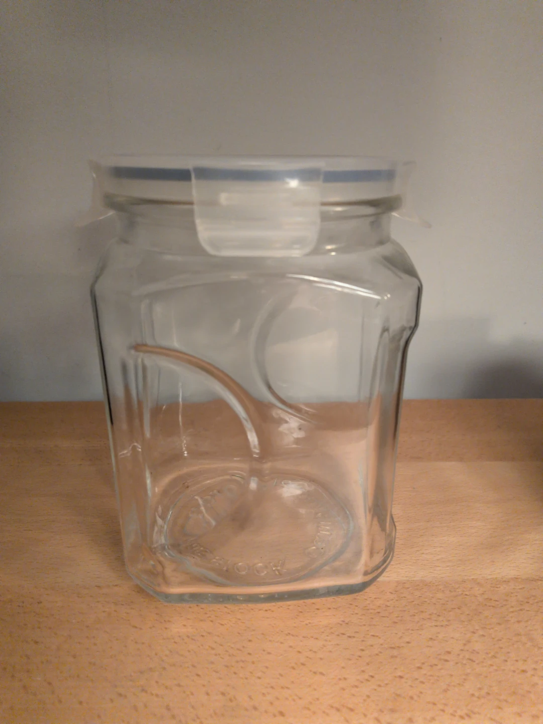 Glass Food Storage Jar with Clamp Lid