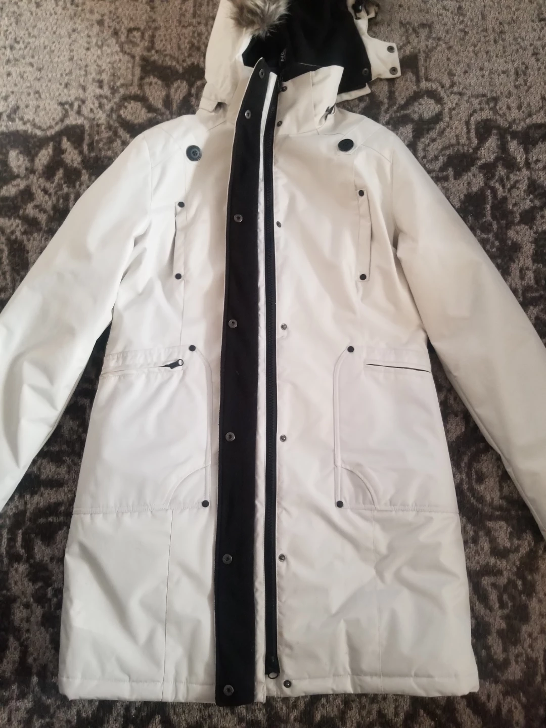 Noize Weather Guard White Parka Jacket - photo 2