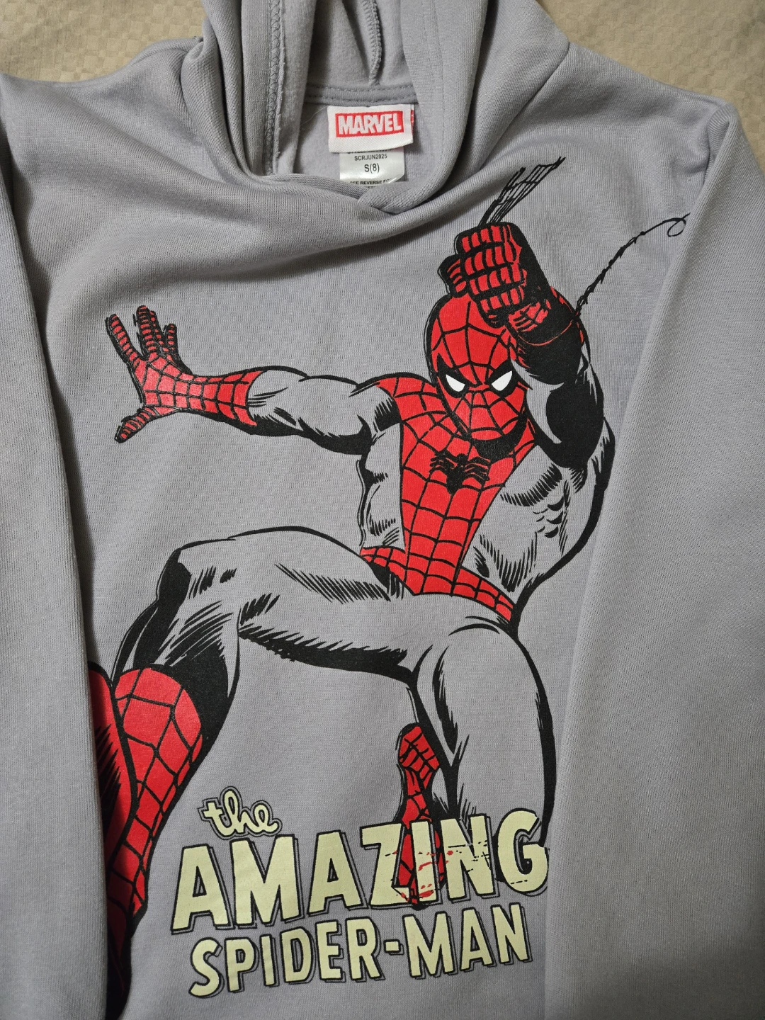 Marvel Amazing Spider-Man Hoodie Size S (8) - photo 2