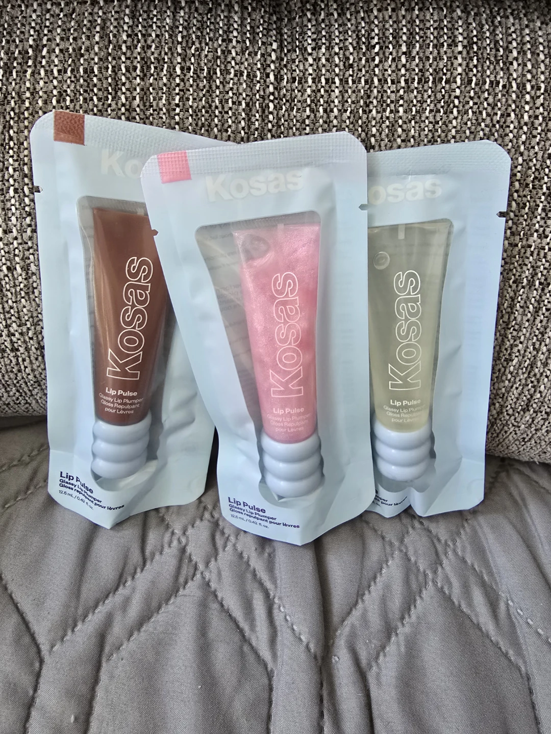 Kosas Lip Pulse Glossy Lip Plumper Trio