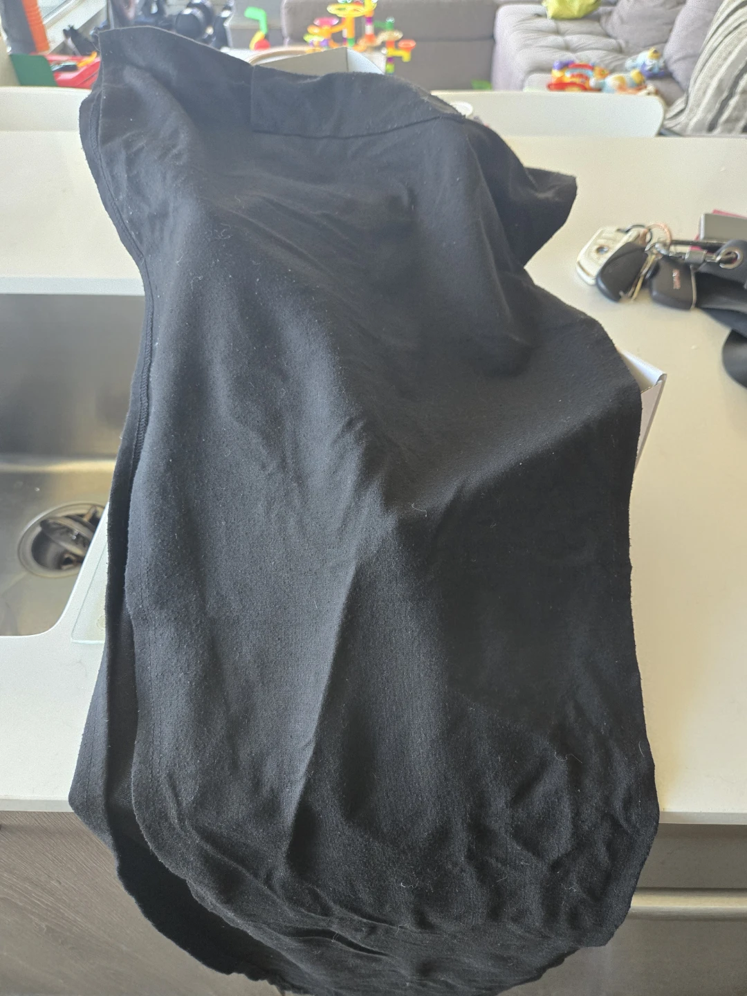 Momcozy Baby Carrier Wrap Black - photo 2