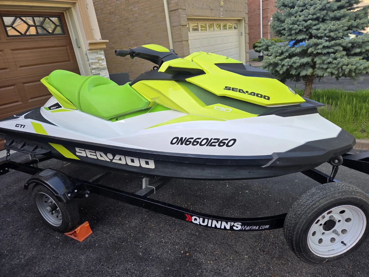Sea-Doo GTI 130 Jet Ski with Trailer