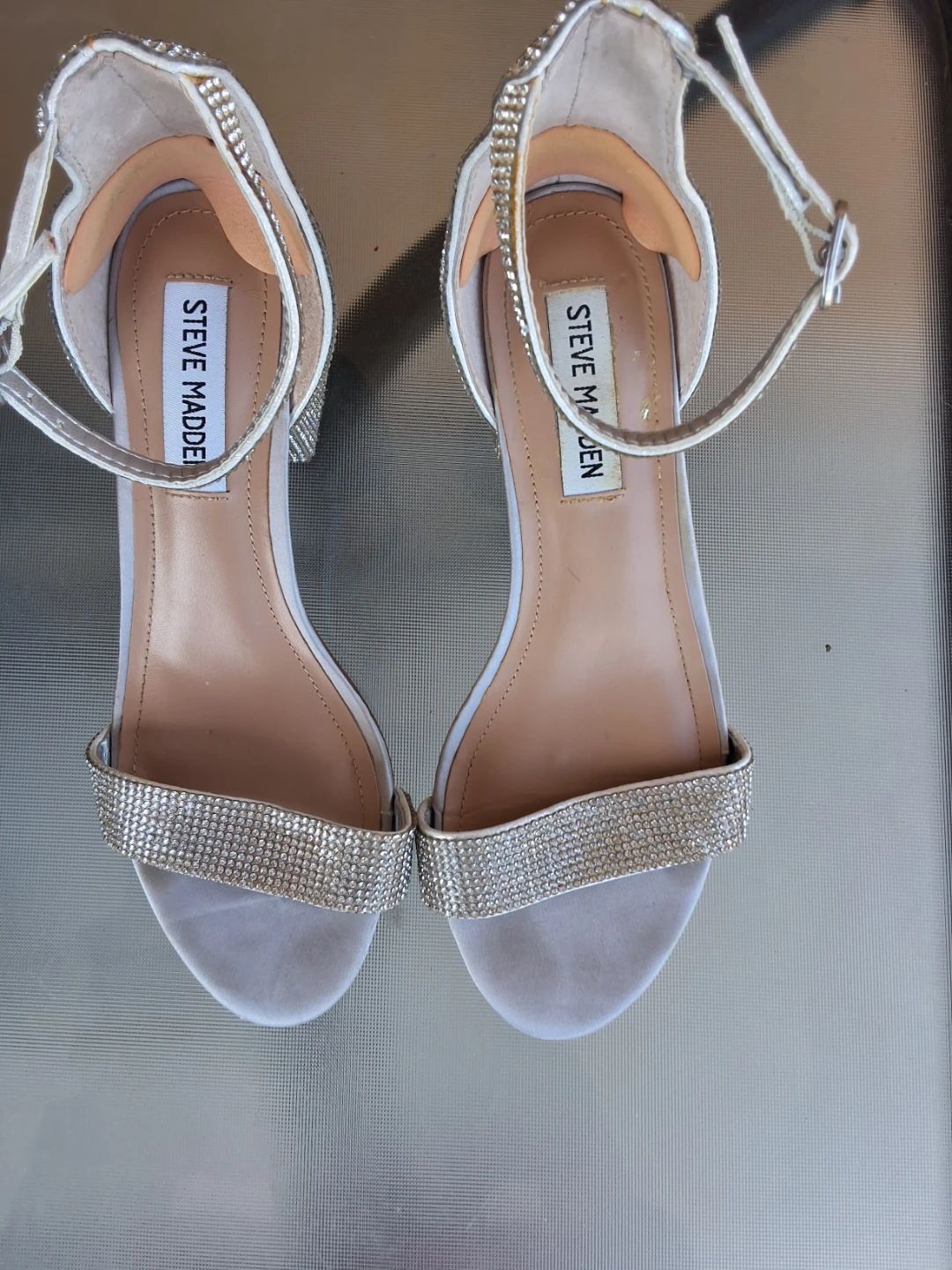 Steve Madden Sparkly Heeled Sandals