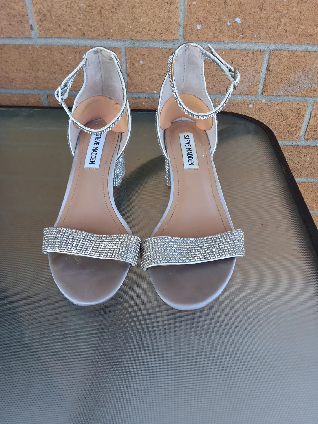 Steve Madden Sparkly Heeled Sandals - photo 2