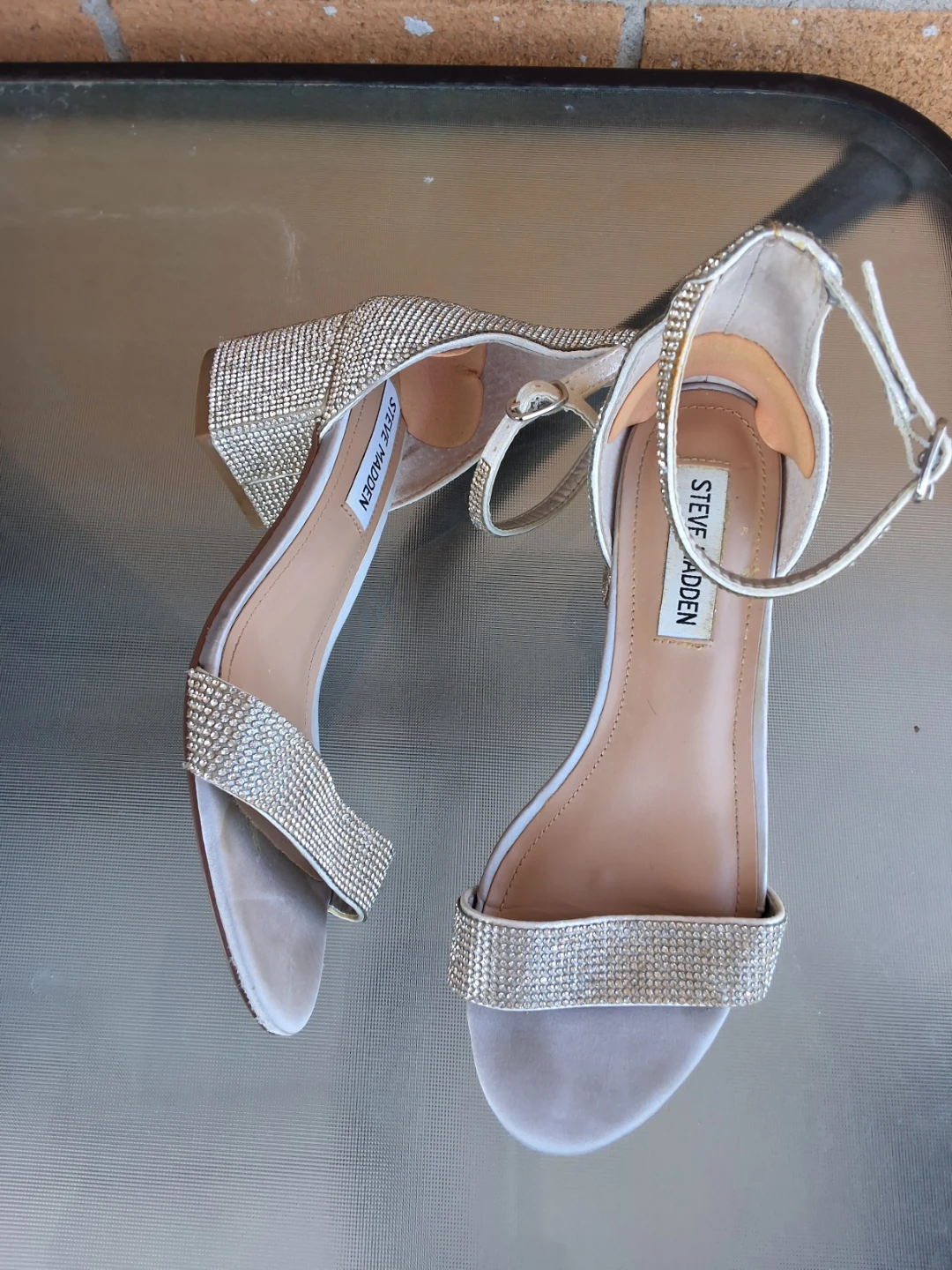Steve Madden Sparkly Heeled Sandals - photo 3