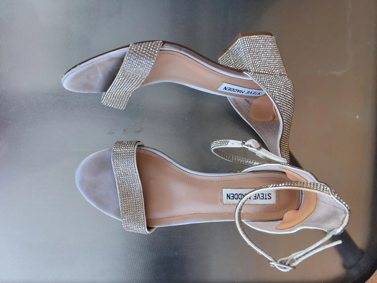 Steve Madden Sparkly Heeled Sandals - photo 5