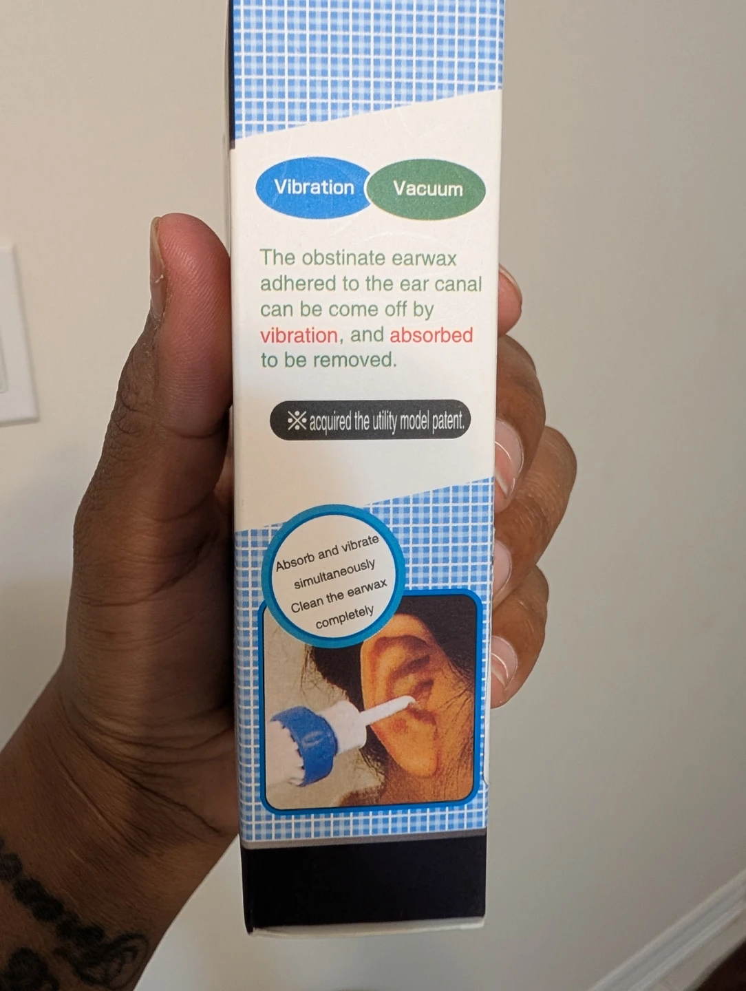DEOcross C-ears Pocketsize Electric Ear Cleaner - photo 2