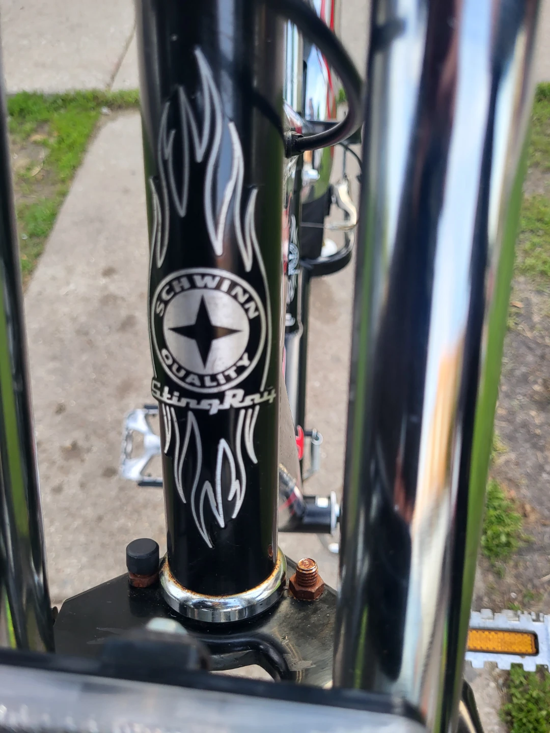 Bicycle schwinn Orange country choppers. - photo 4