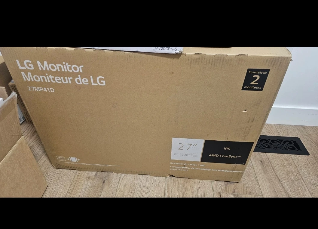 LG 27" IPS Monitor 27MP41D