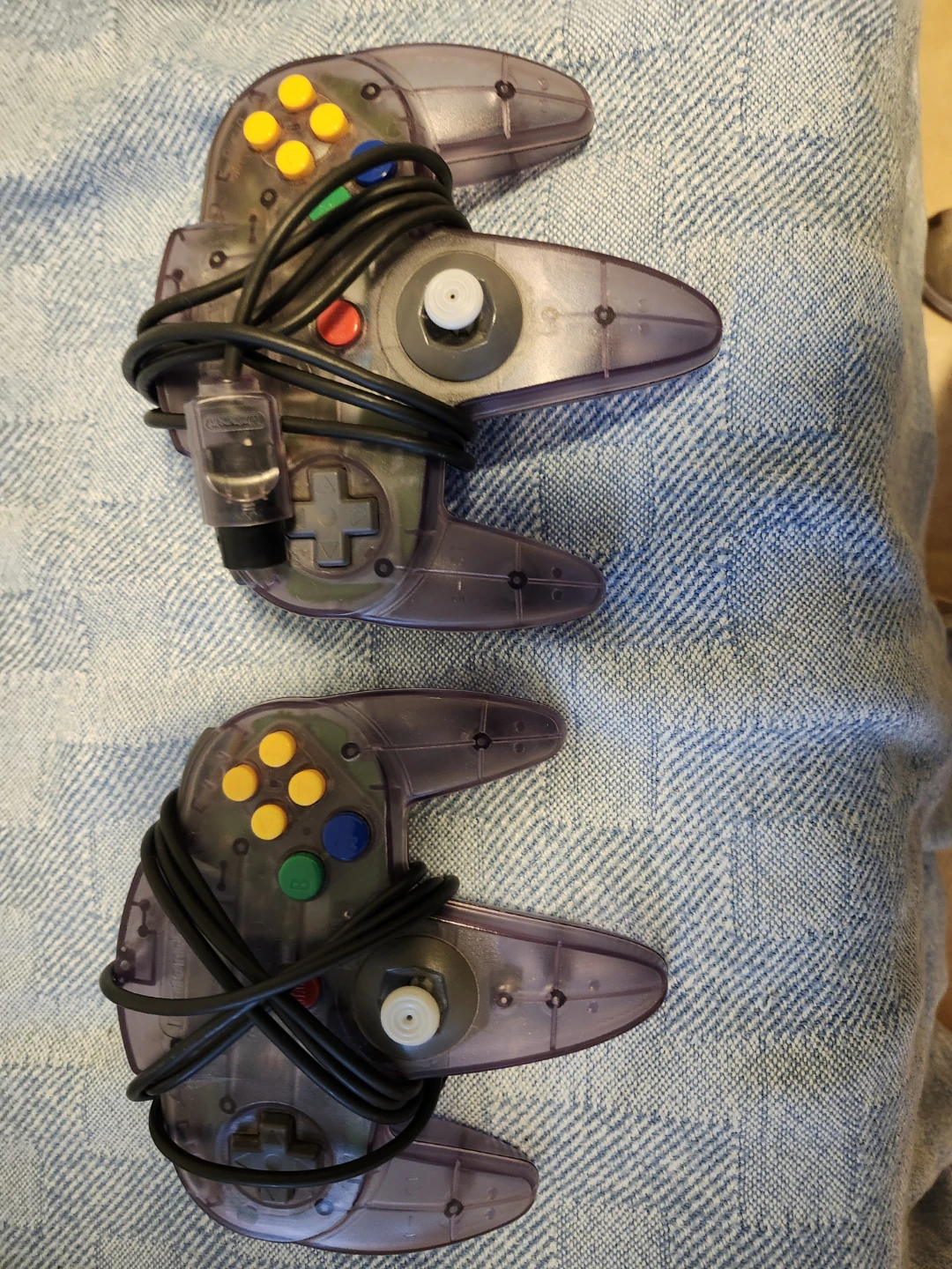 Nintendo 64 Controllers (2 Pack) - Smoke Purple