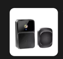 Black Doorbell Camera