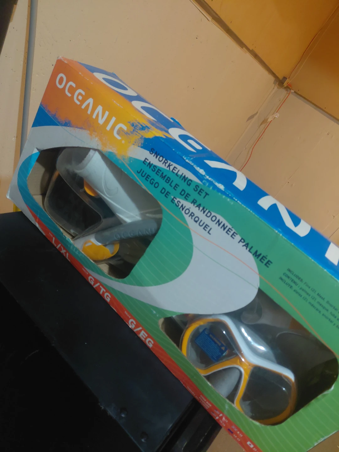 Oceanic Snorkeling Set L/XL