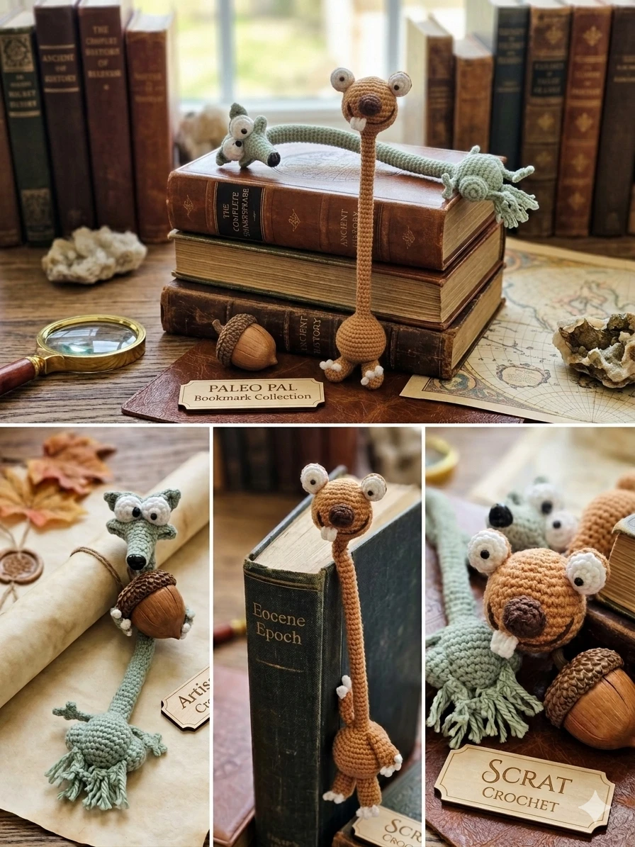 Handmade Crochet Animal Charms