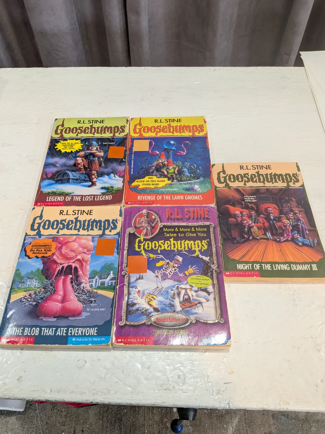 R.L. Stine Goosebumps Book Collection (5 Books)