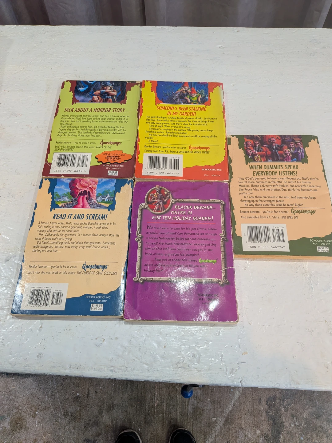 R.L. Stine Goosebumps Book Collection (5 Books) - photo 2