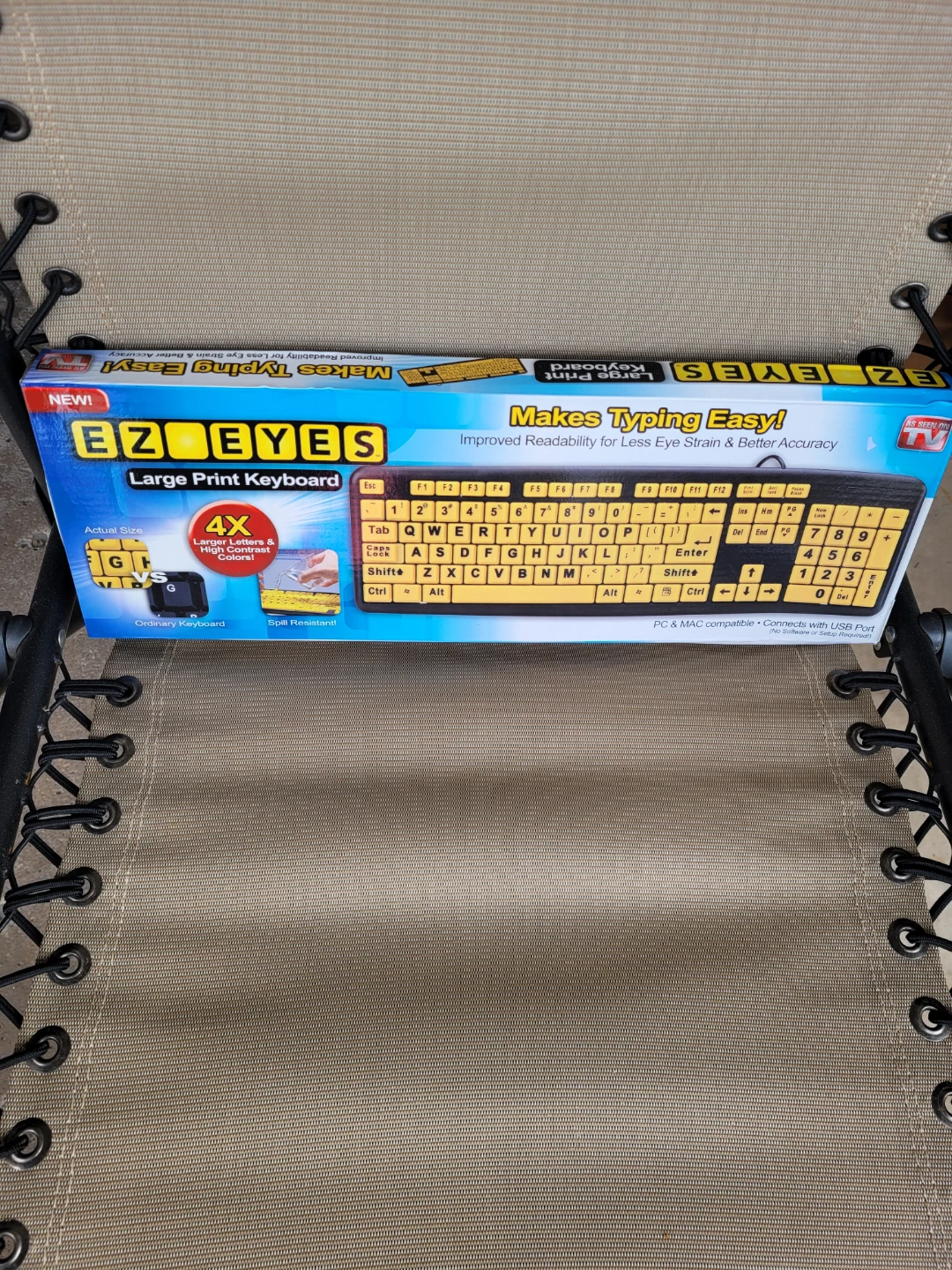 EZ EYES Large Print Keyboard