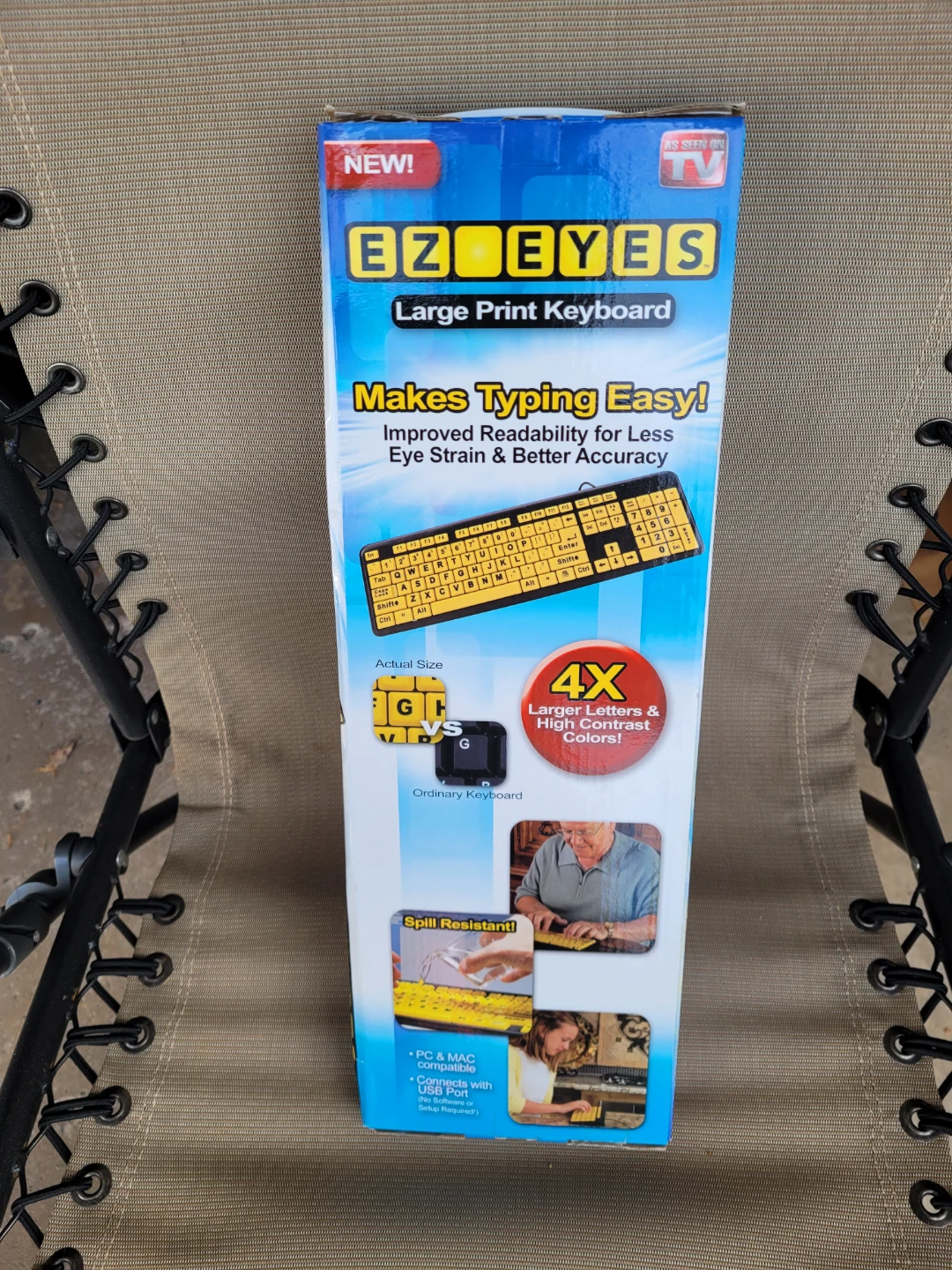 EZ EYES Large Print Keyboard - photo 4