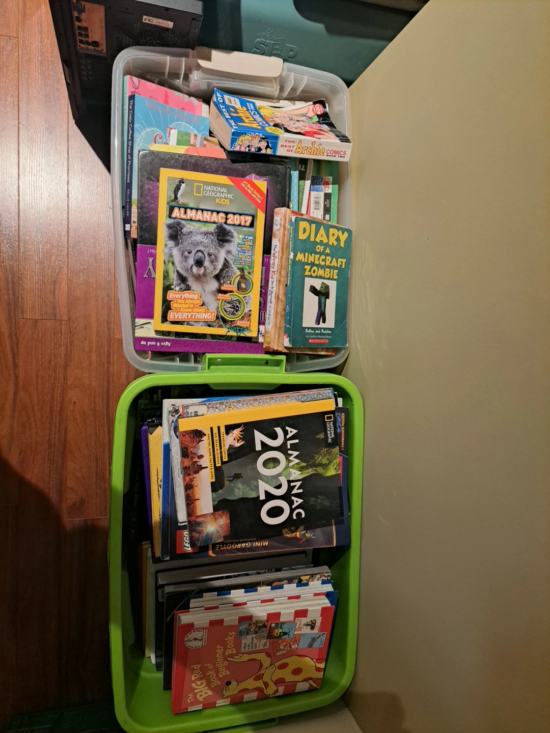 Kids books ages 2 to 13. Great for home, daycare library.