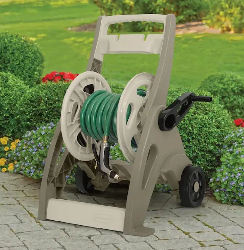 Suncast  175ft Hosemobile Hose Reel Cart with Rubber Hose - photo 4