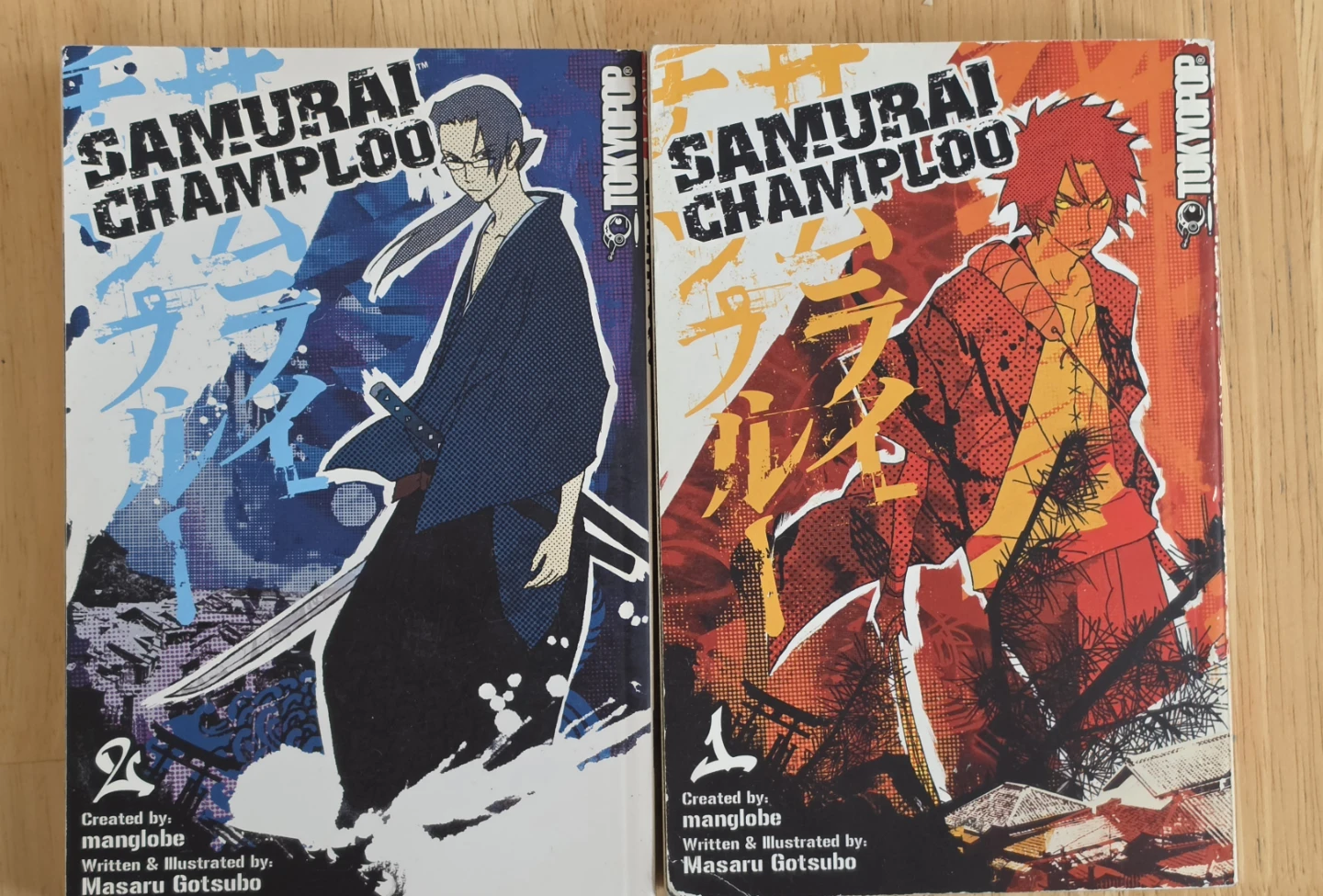 Samurai Champloo Manga Volumes 1 & 2