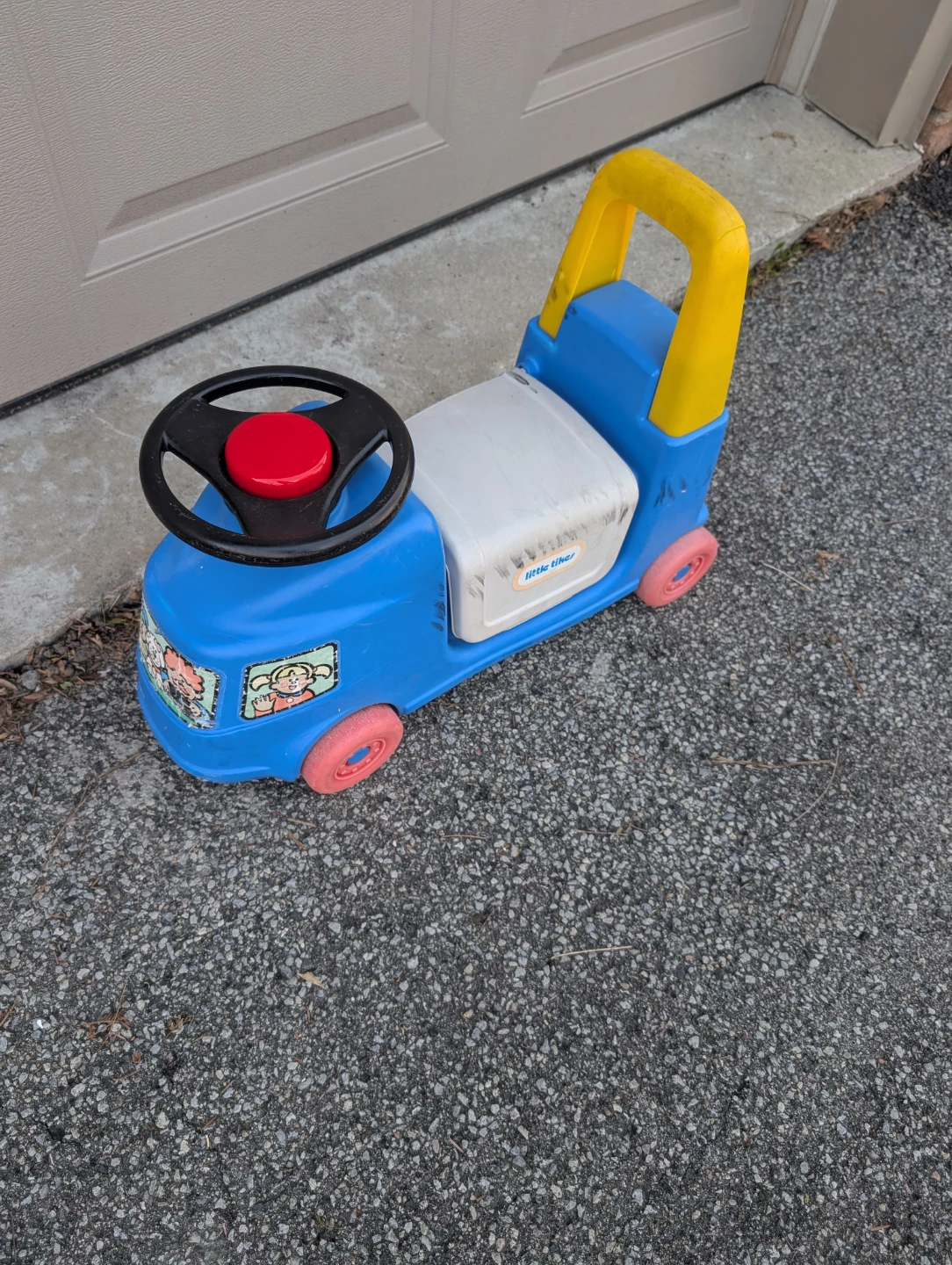 Little Tikes Blue Ride On Car - photo 2