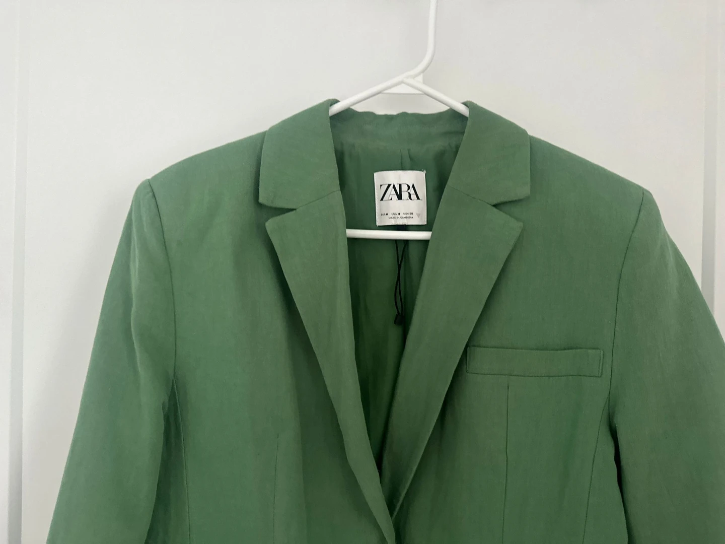 Green Zara Blazer - Size Medium - photo 2