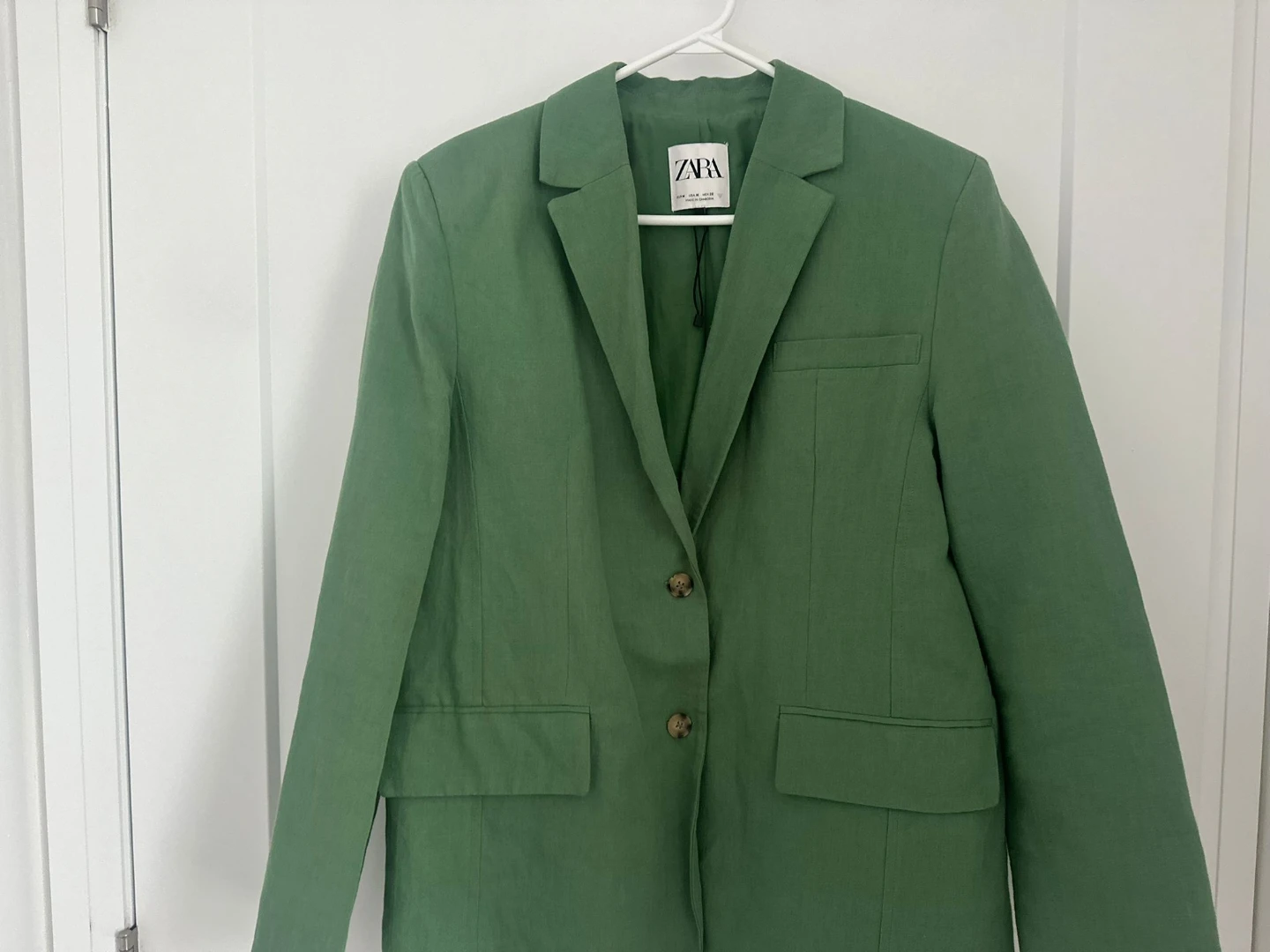 Green Zara Blazer - Size Medium - photo 3