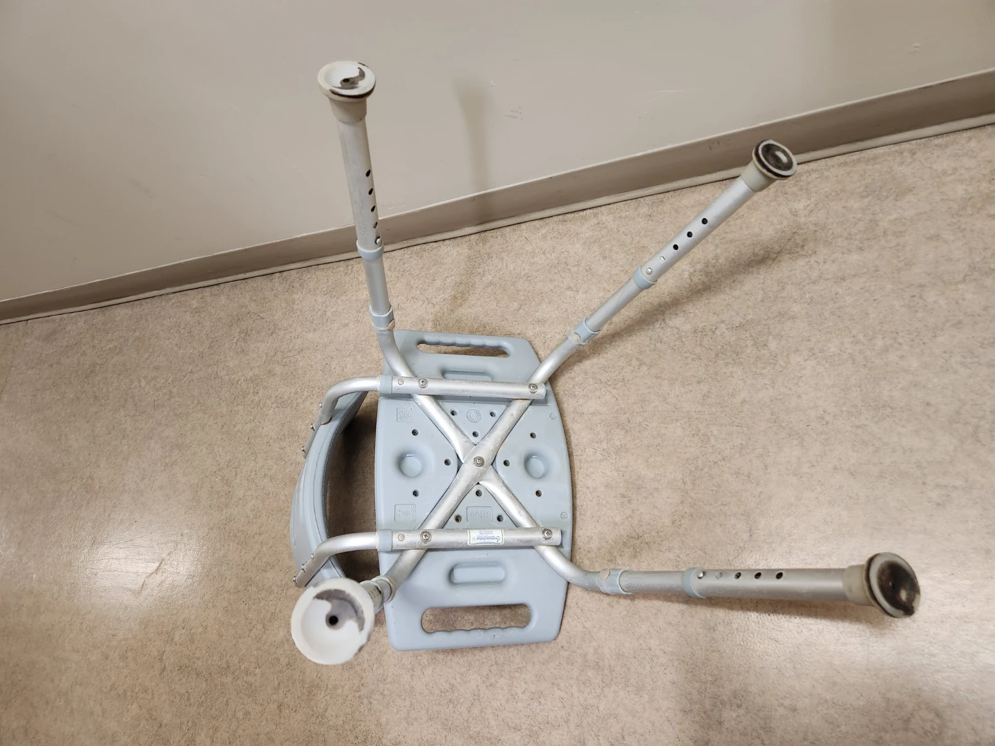 iDrive Medical sdjustible height Shower Chair - photo 4