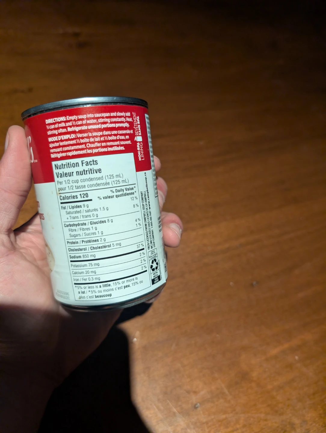 Campbell's Cream of Mushroom Condensed Soup - photo 2