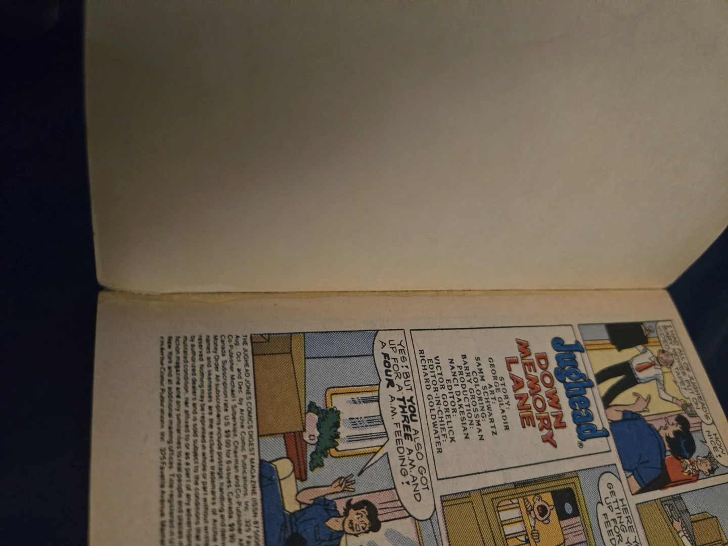 The Jughead Jones Comics Digest Magazine #58 - photo 2