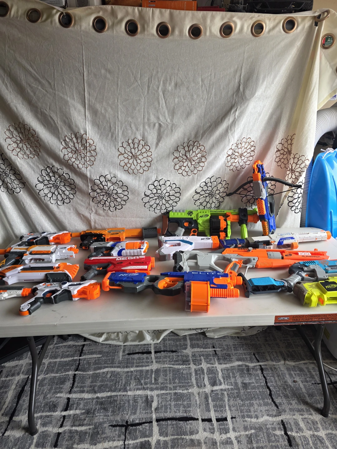 22 Assorted Nerf Blasters and Accessories