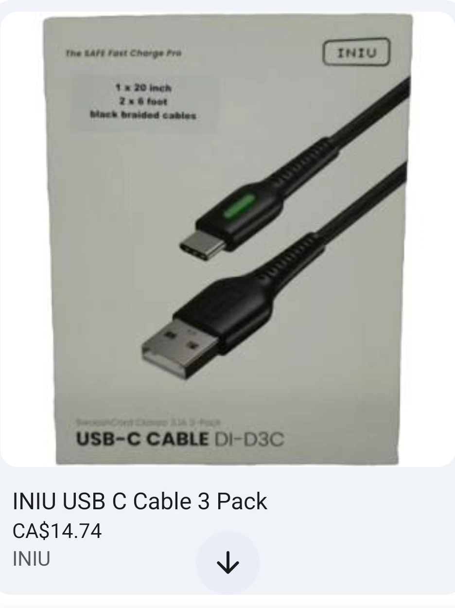 NEW 3-Pack Heavy Duty USB-C Cables - Tested & Working! - photo 4