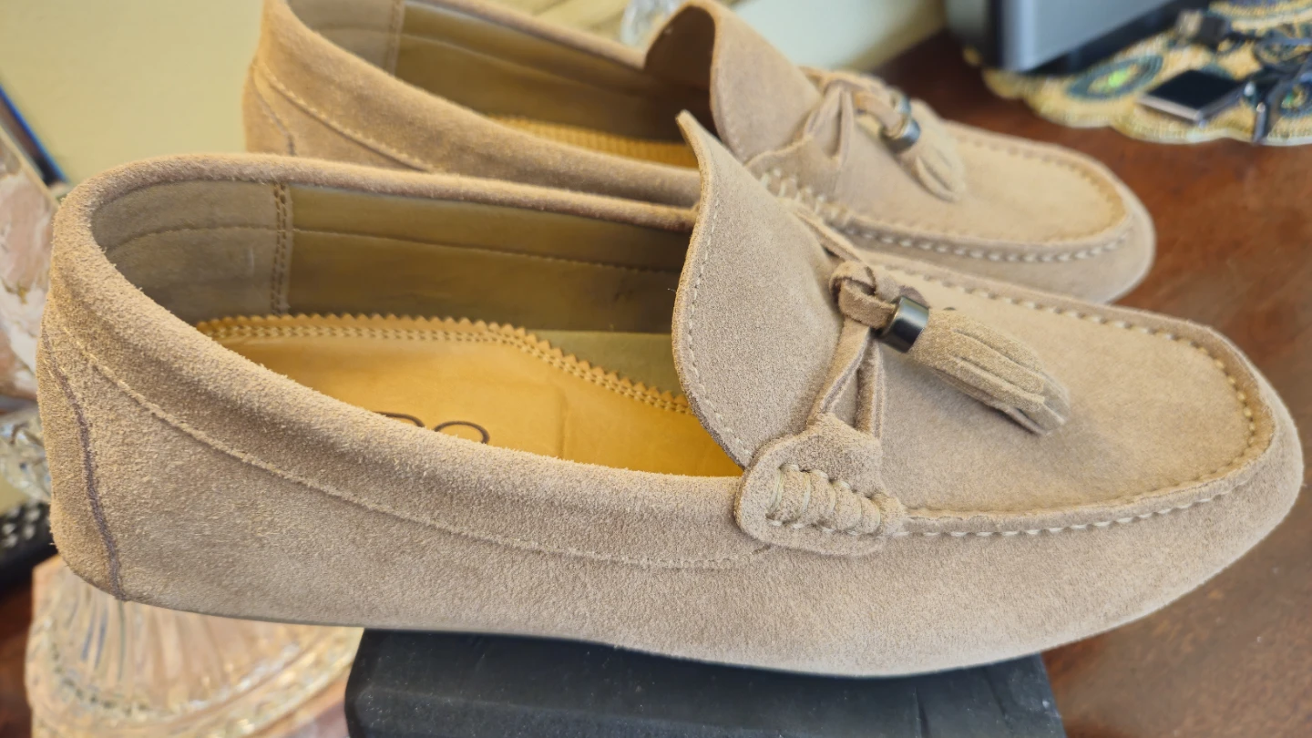 ALDO Women's Tan Suede Loafers Size 36 - photo 2