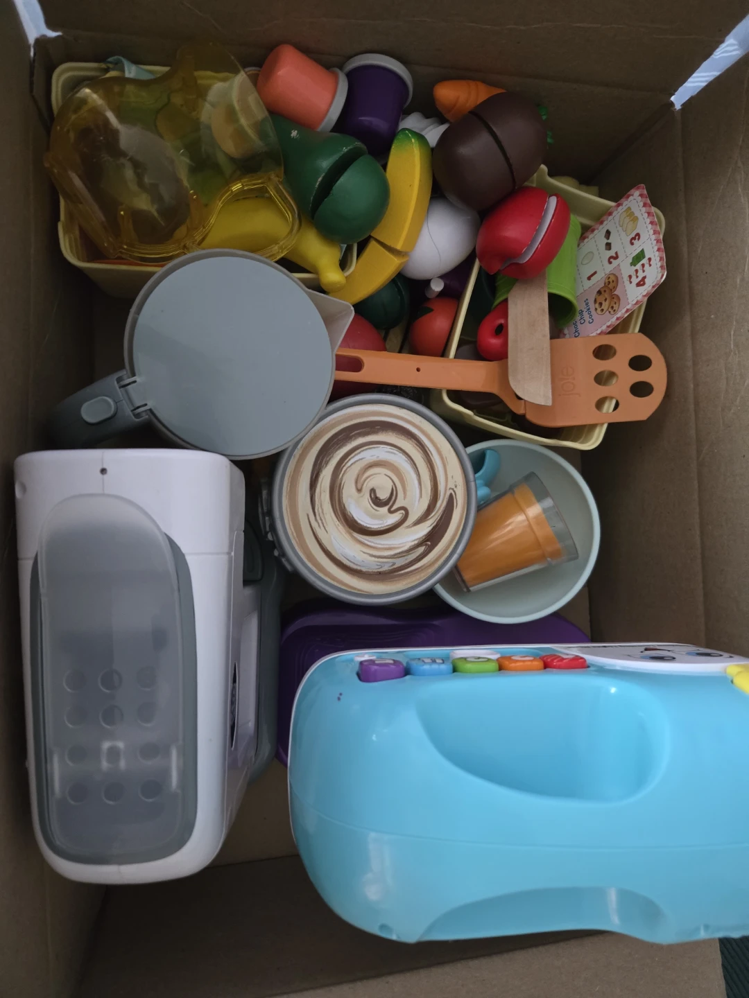 Kids Play Kitchen Food and Appliance Set