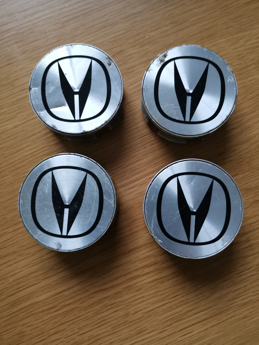 Set of 4 Acura OEM Wheel Center Caps