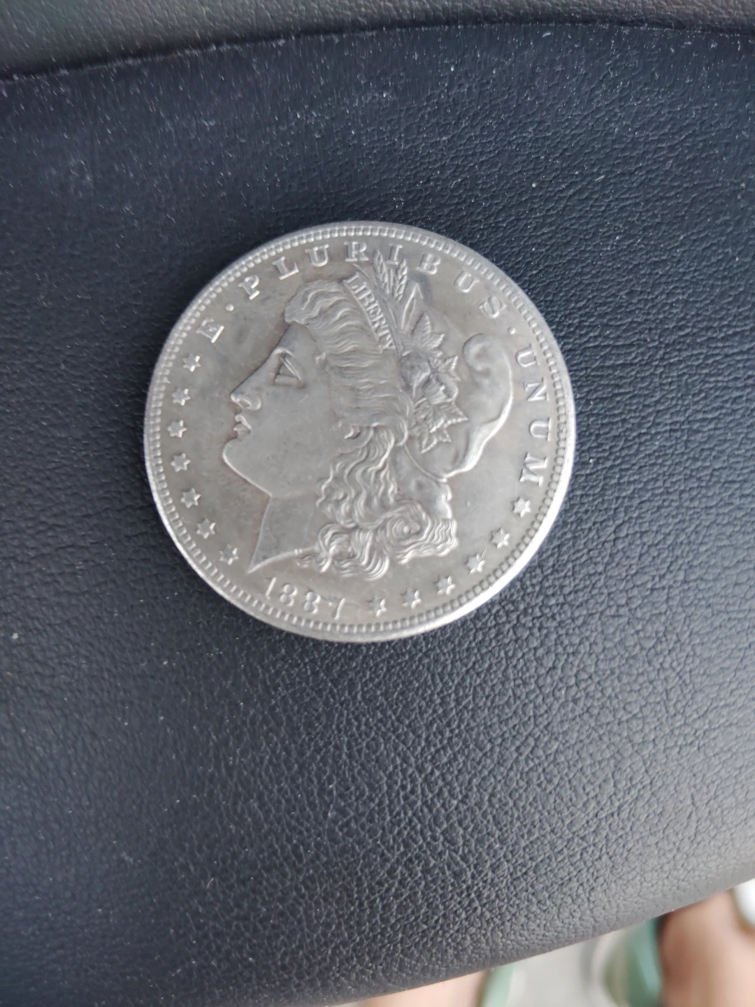 1887 Morgan Silver Dollar replica