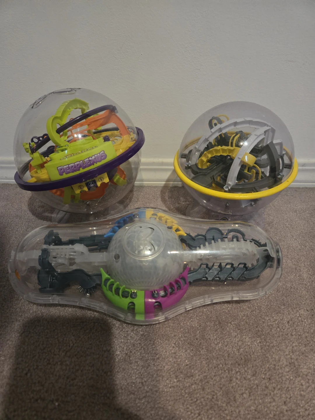 Perplexus Lot of 3 Marble Mazes