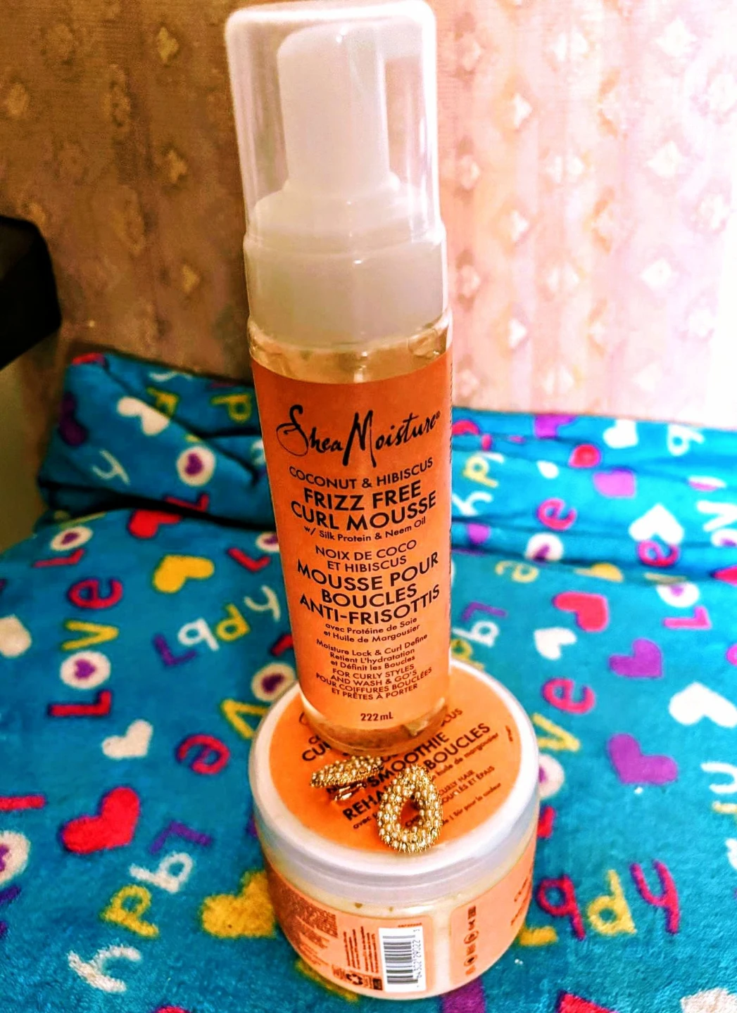 SheaMoisture Coconut & Hibiscus Curl Enhancing Smoothie & Mousse