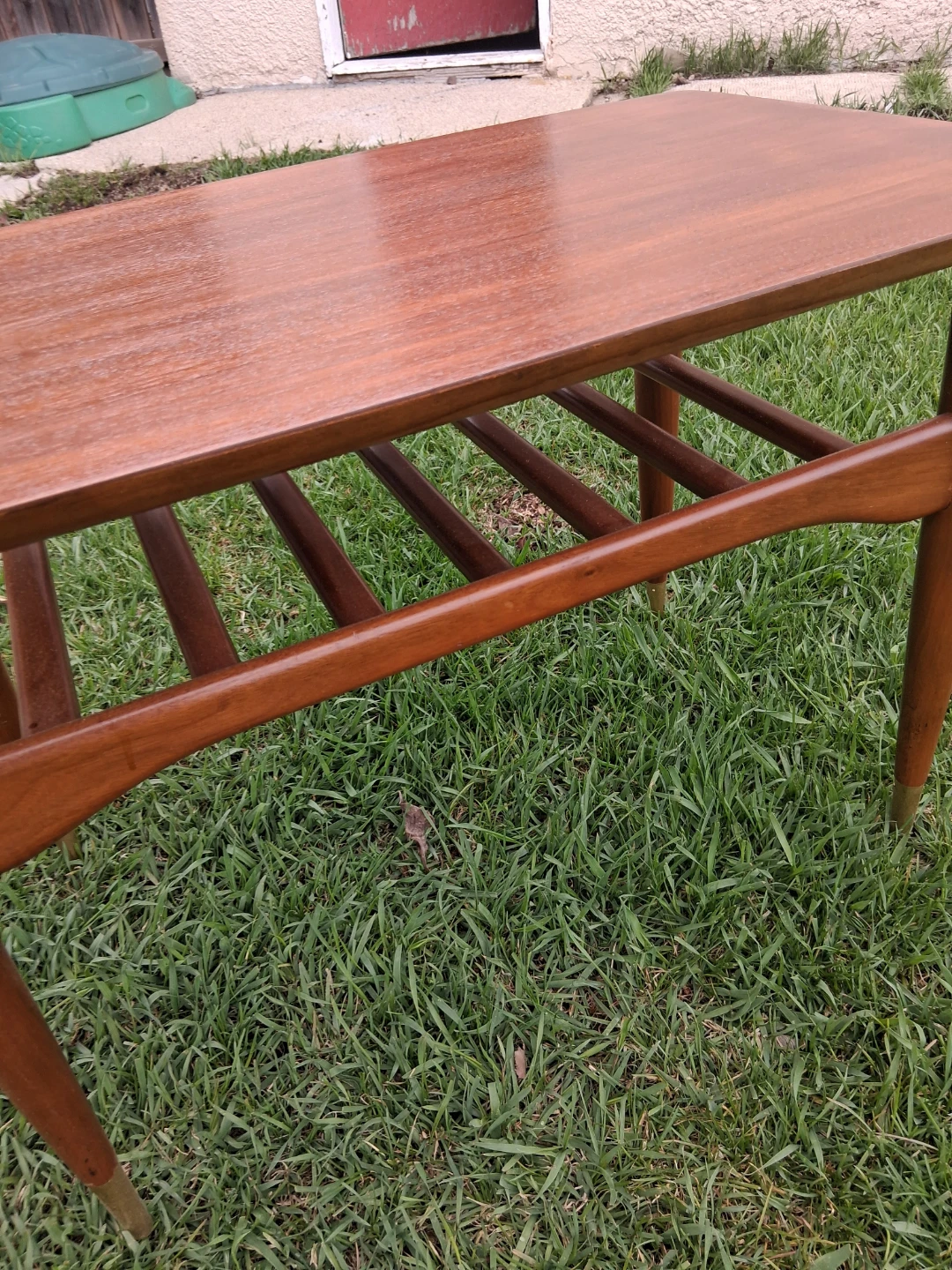 Mid Century Modern Wood Coffee Table - photo 2