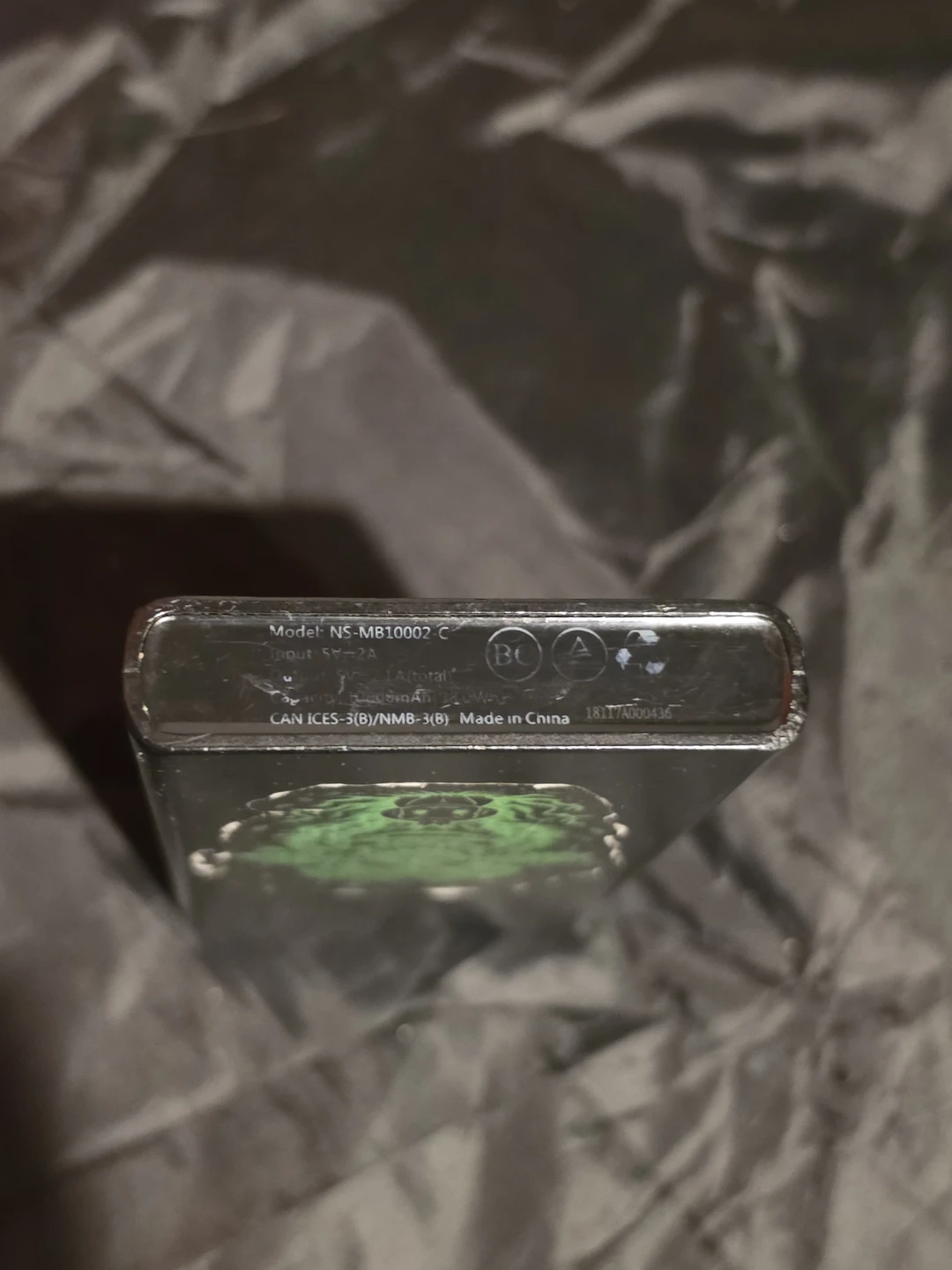 Black power bank with Pokemon stickers - photo 5