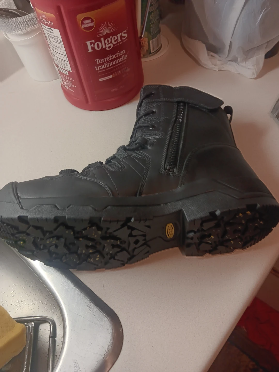 KEEN Black Work Boots Size 11.5 - photo 2
