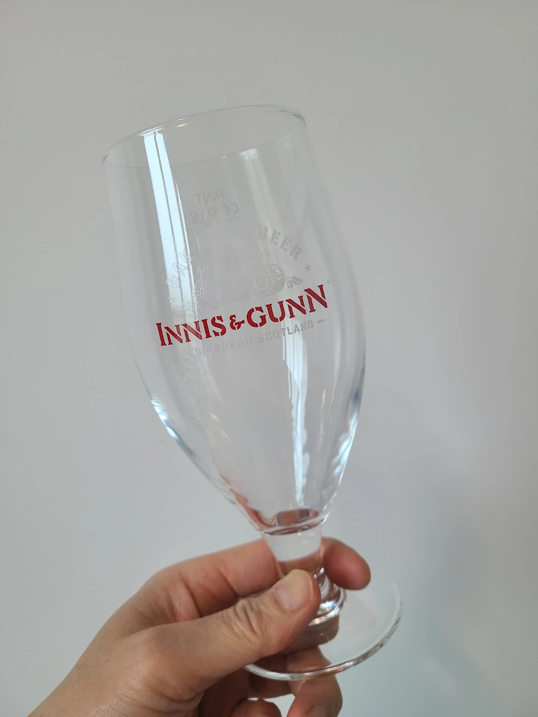 Set of 6 Innis & Gunn Pint Beer Glasses - photo 3