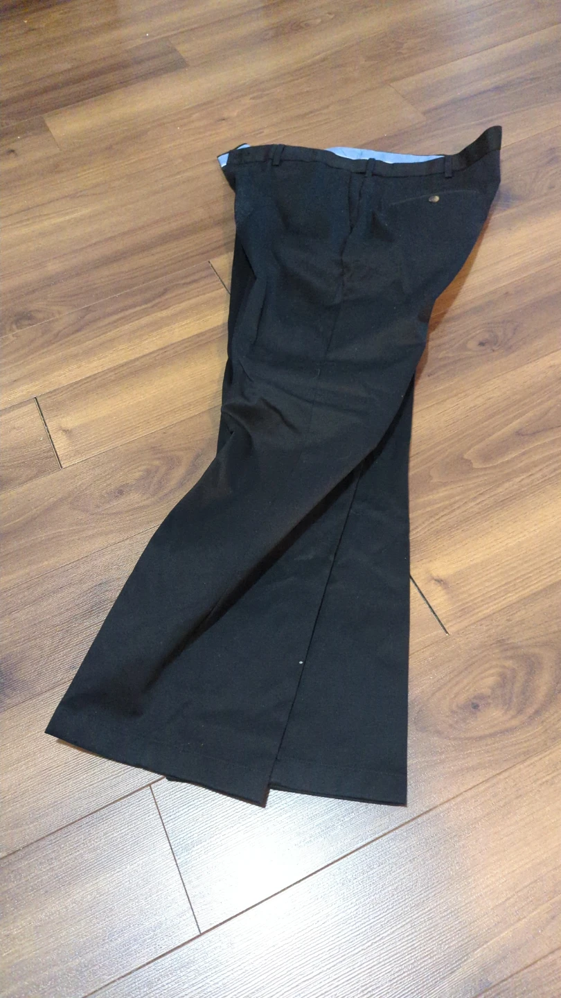 Haggar Men's Black Dress Pants 38x32
